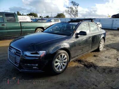 2013 Audi A4 Premium, black — VIN WAUAFAFL6DA179555, Copart