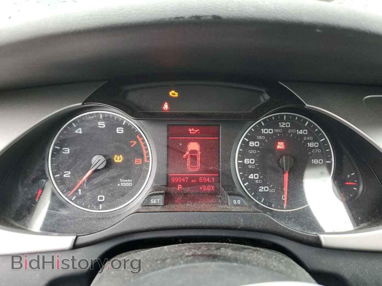 2012 AUDI A4 - VIN: WAUWFAFL3CA006404 - Photo 9