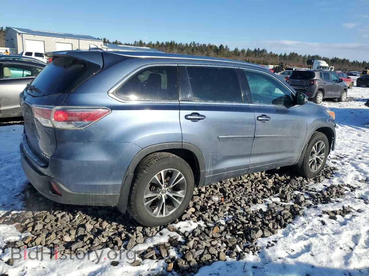 2016 TOYOTA HIGHLANDER - VIN: 5TDJKRFH9GS271663 - Фото 3