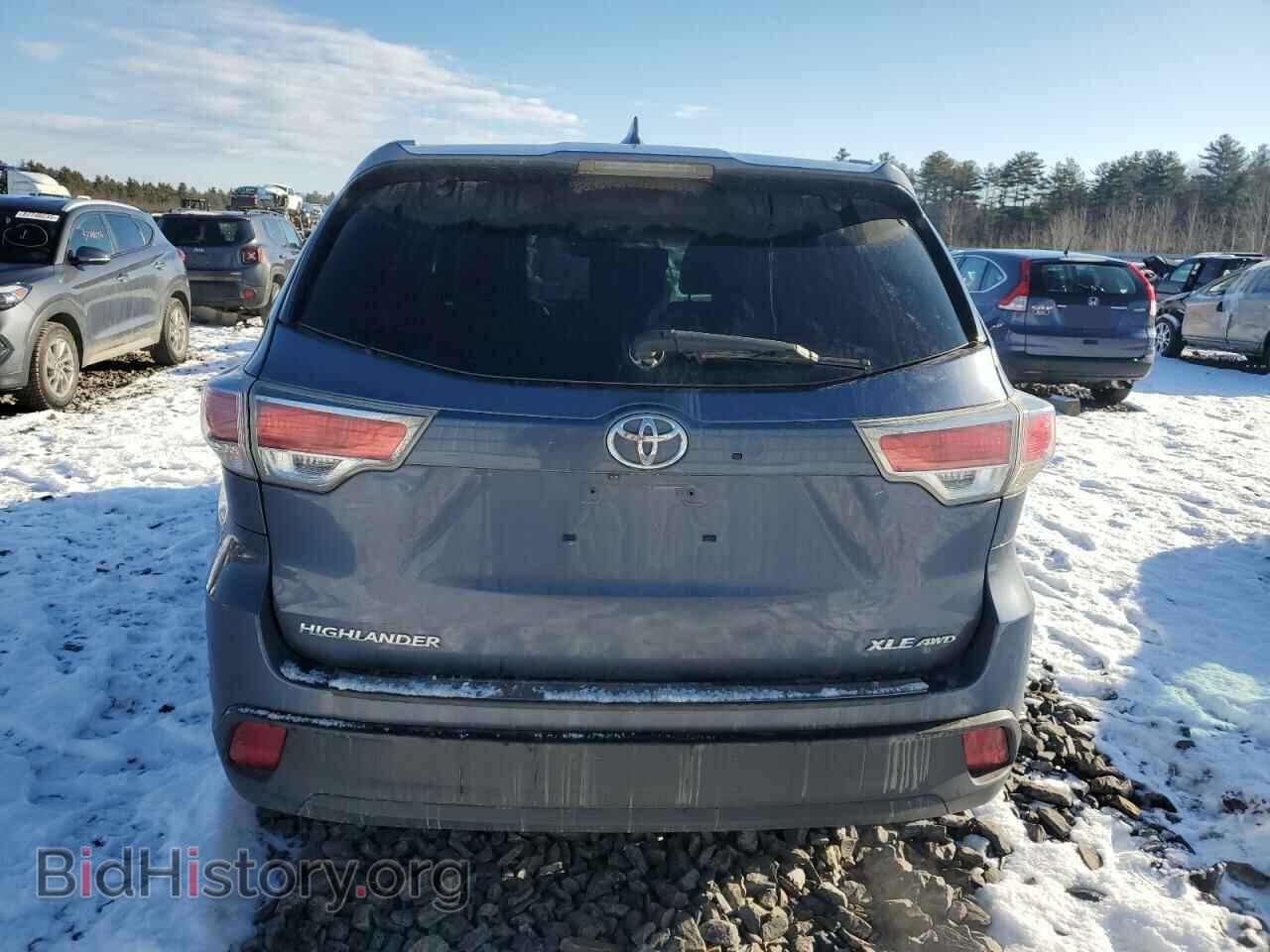 2016 TOYOTA HIGHLANDER - VIN: 5TDJKRFH9GS271663 - Фото 6