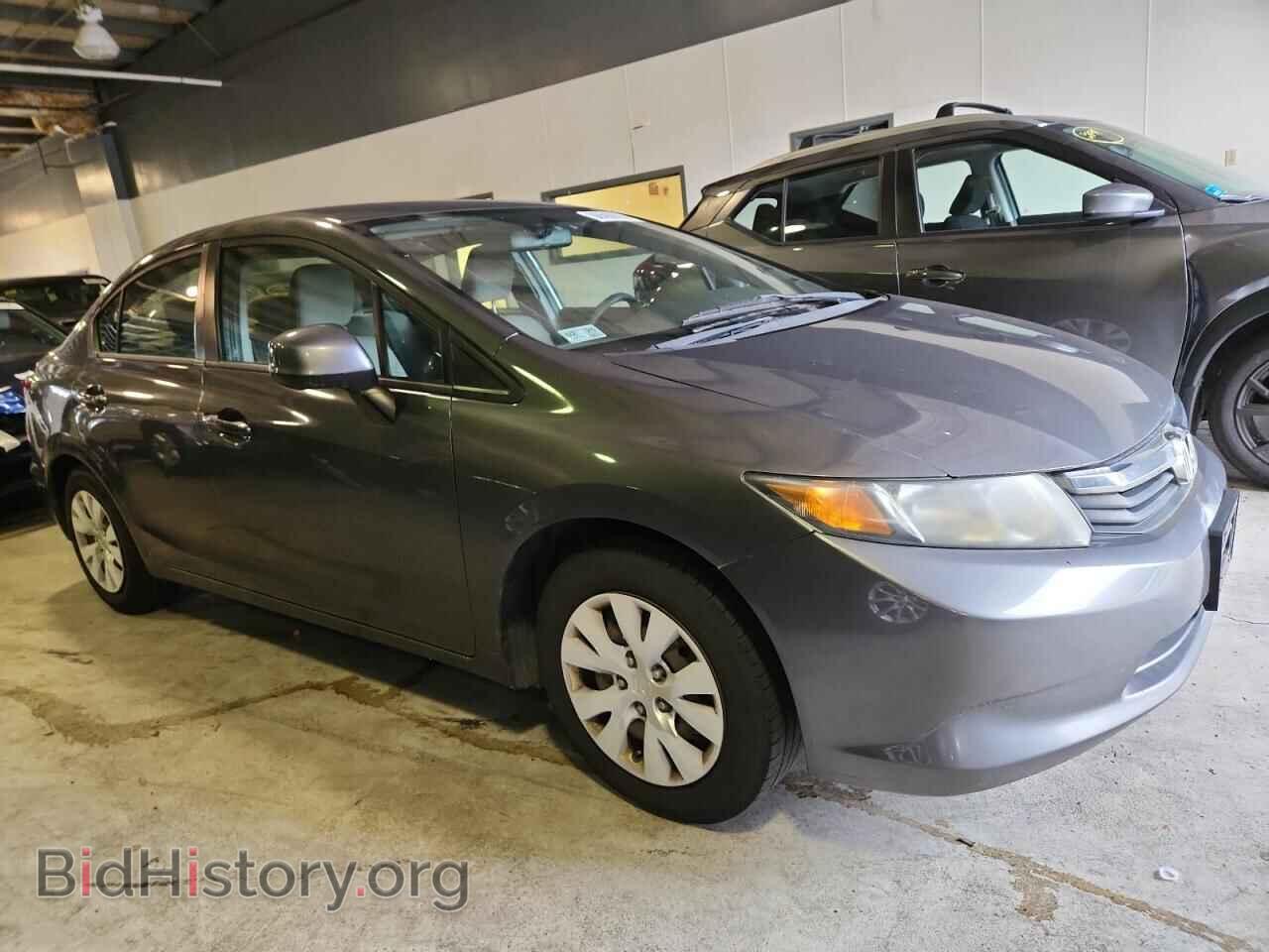 2012 HONDA CIVIC - VIN: 2HGFB2F57CH611258 - Фото 4