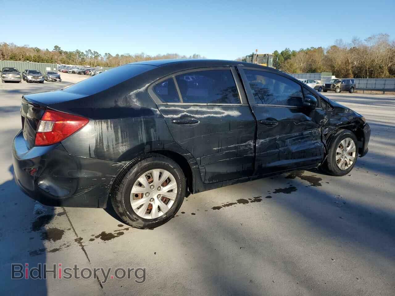 2012 HONDA CIVIC - VIN: 2HGFB2F55CH590068 - Фото 3