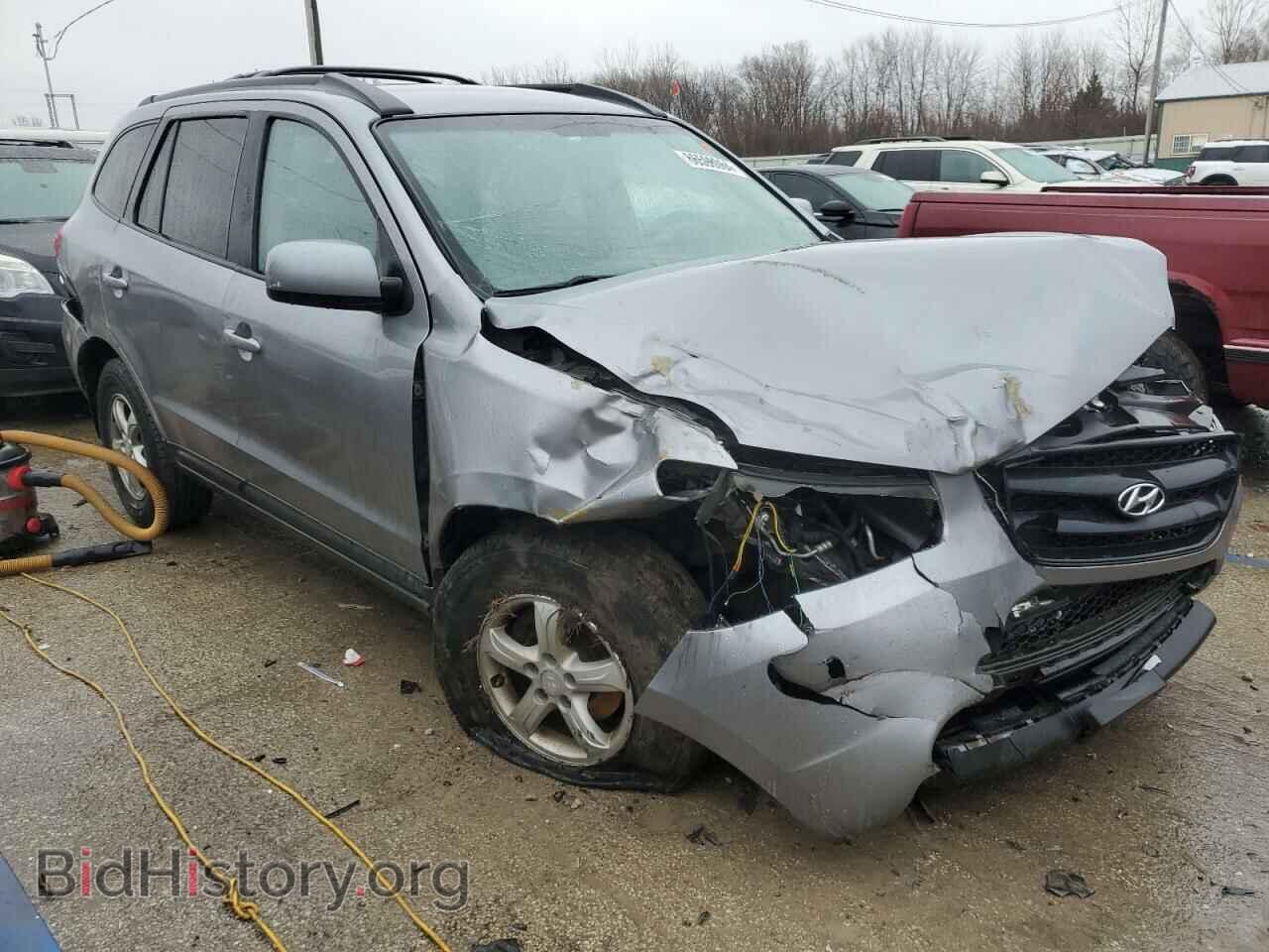 2008 HYUNDAI SANTA FE - VIN: 5NMSG13D98H166196 - Фото 4