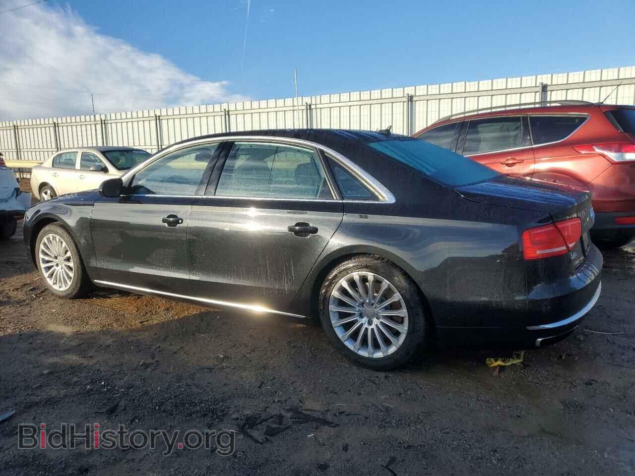 2013 AUDI A8 - VIN: WAUR2AFD9DN017404 - Фото 2