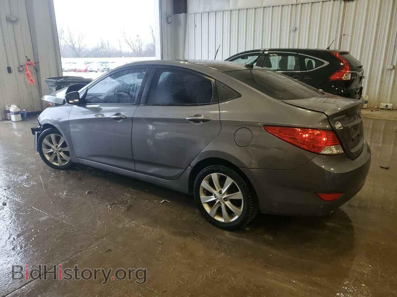 2014 HYUNDAI ACCENT - VIN: KMHCU4AE4EU753836 - Фото 2