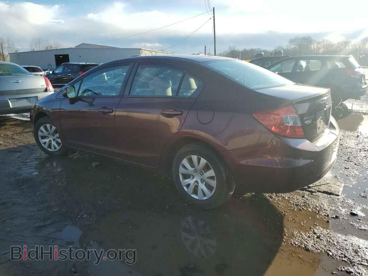 2012 HONDA CIVIC - VIN: 19XFB2F51CE344337 - Фото 2