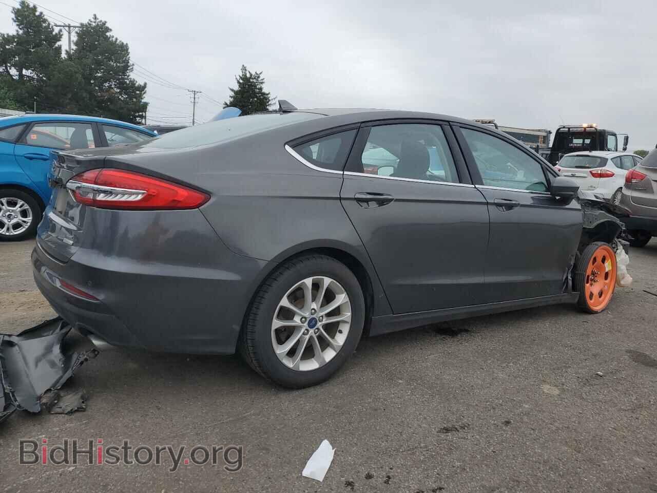 2019 FORD FUSION - VIN: 3FA6P0HD7KR282322 - Фото 3
