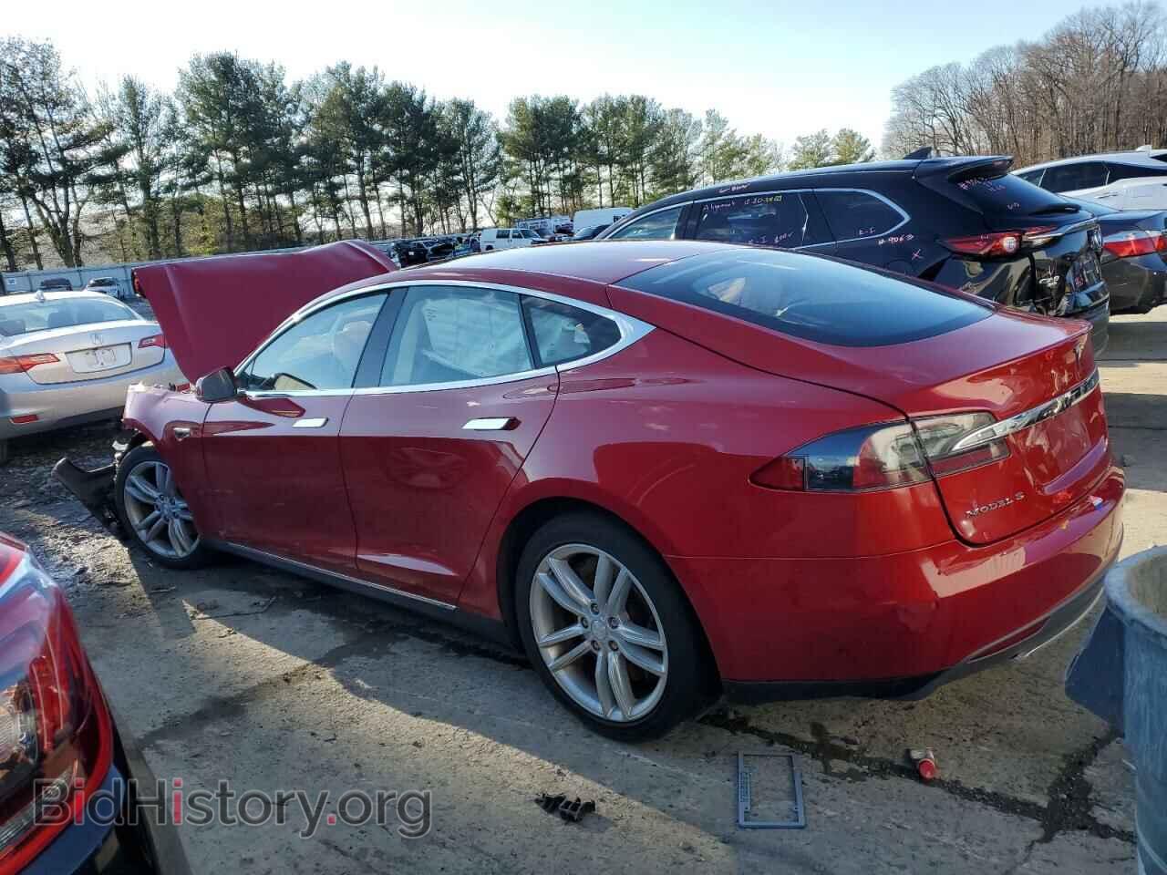 2015 TESLA MODEL S - VIN: 5YJSA1H27FFP74418 - Фото 2