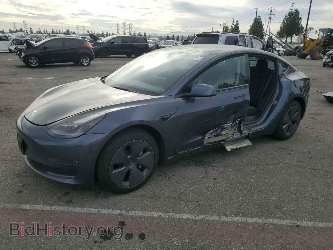 Photo 5YJ3E1EB2NF257247 - TESLA MODEL 3 2022