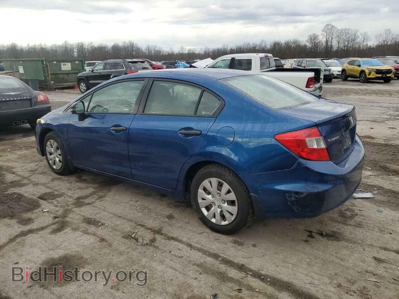 2012 HONDA CIVIC - VIN: 2HGFB2F29CH501236 - Фото 2