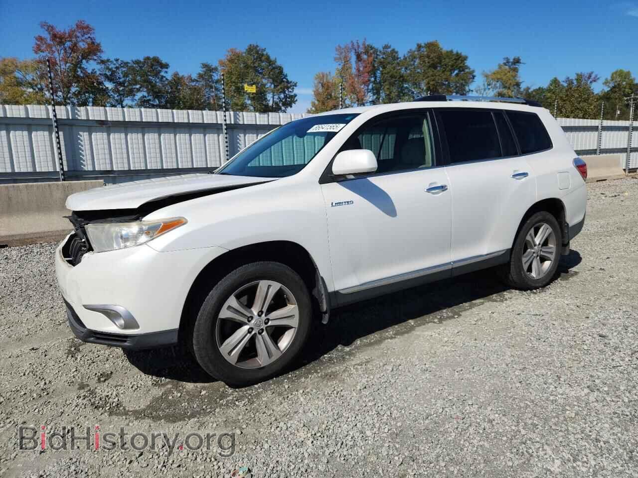 Фотография 5TDDK3EH8DS251038 - TOYOTA HIGHLANDER 2013