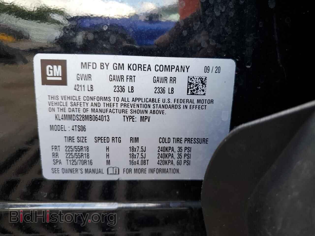 2021 BUICK ENCORE - VIN: KL4MMDS28MB064013 - Photo 13