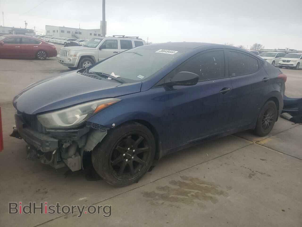 Photo 5NPDH4AE8GH718646 - HYUNDAI ELANTRA 2016