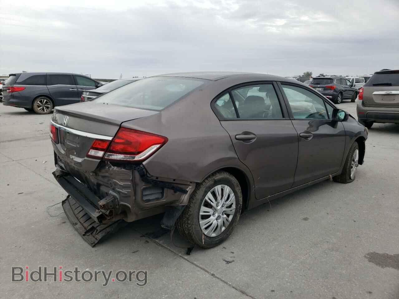 2014 HONDA CIVIC - VIN: 19XFB2F59EE211411 - Фото 3