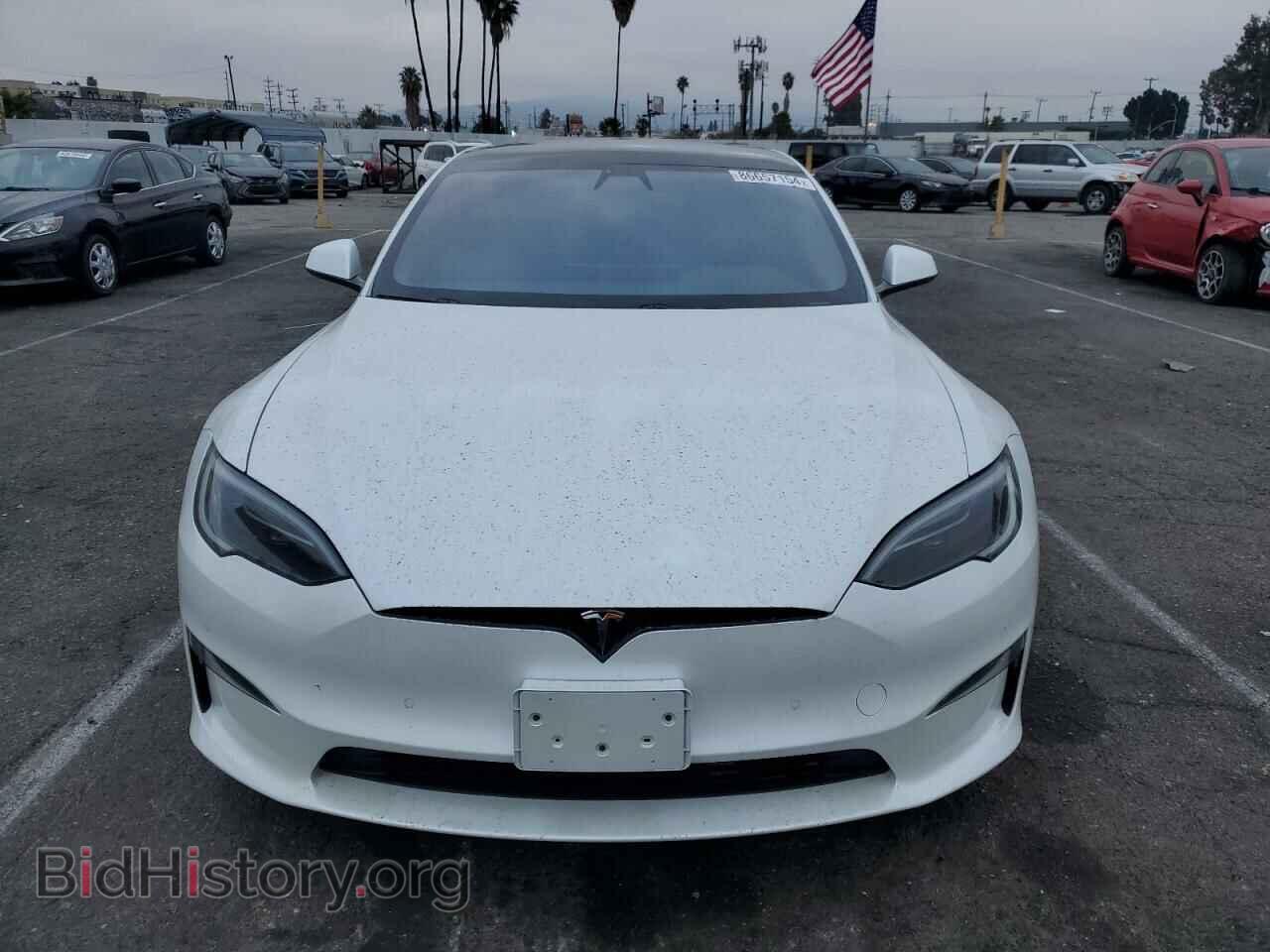 2022 TESLA MODEL S - VIN: 5YJSA1E59NF475817 - Фото 5