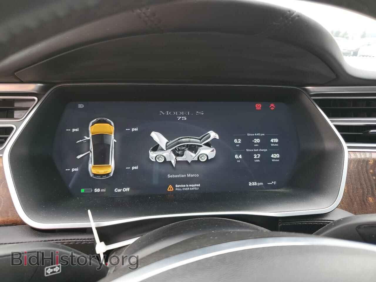 2017 TESLA MODEL S - VIN: 5YJSA1E13HF210926 - Фото 9