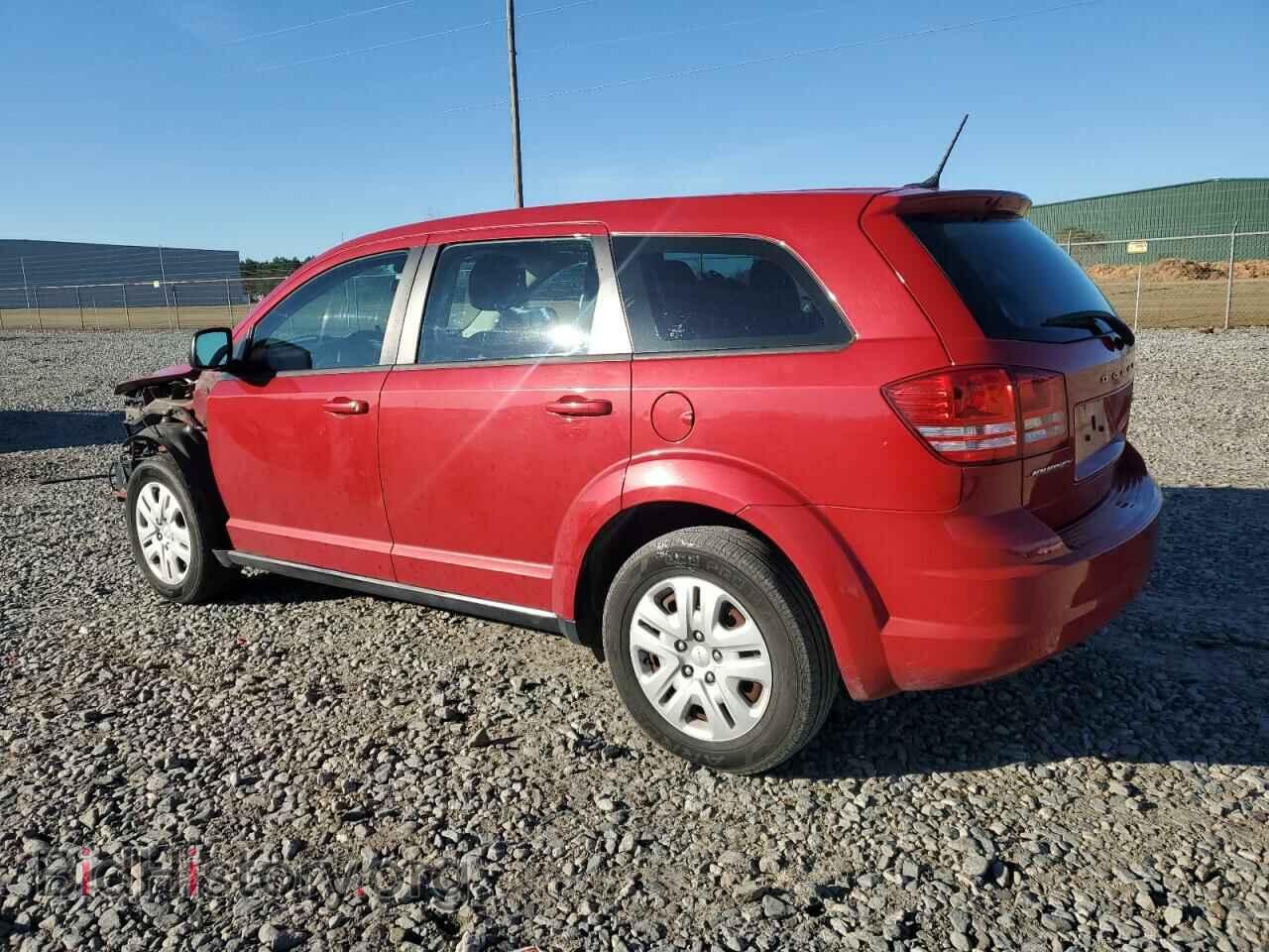 2014 DODGE JOURNEY - VIN: 3C4PDCAB4ET268452 - Фото 2