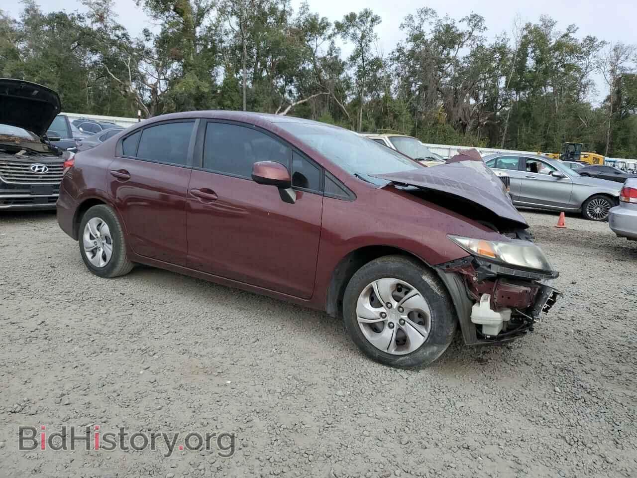 2013 HONDA CIVIC - VIN: 19XFB2F57DE039393 - Фото 4