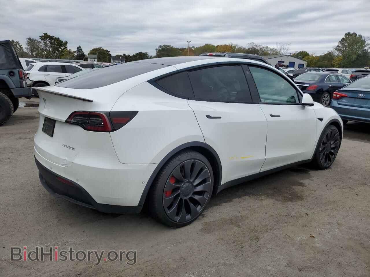2022 TESLA MODEL Y - VIN: 7SAYGDEF4NF323143 - Фото 3