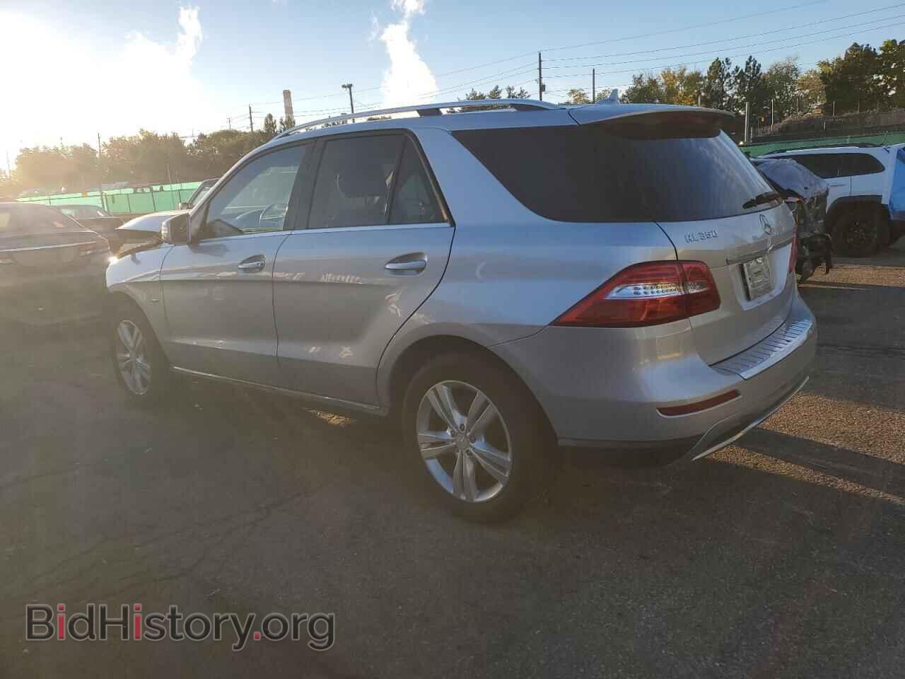 2012 MERCEDES-BENZ M-CLASS - VIN: 4JGDA2EB3CA027224 - Фото 2