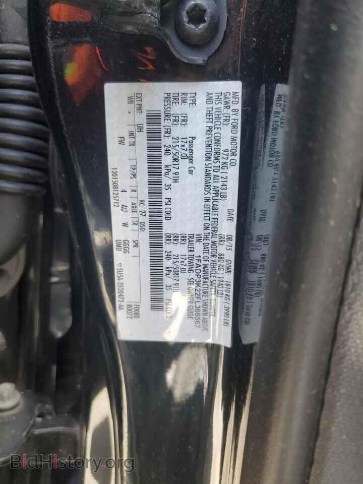 2015 FORD FOCUS - VIN: 1FADP3K22FL366567 - Фото 13