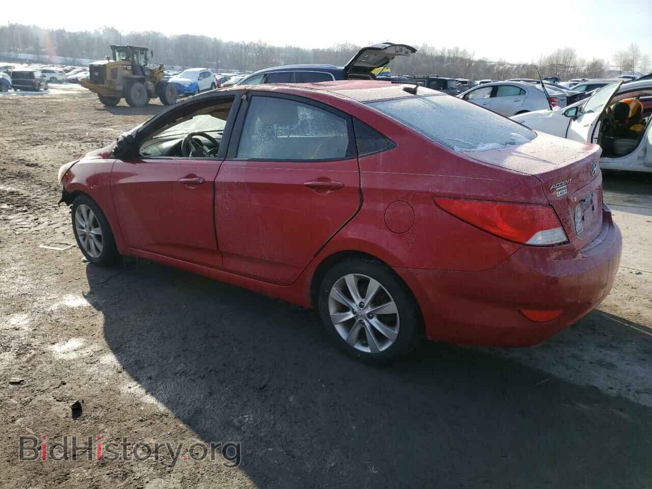 2014 HYUNDAI ACCENT - VIN: KMHCU4AE1EU675970 - Фото 2