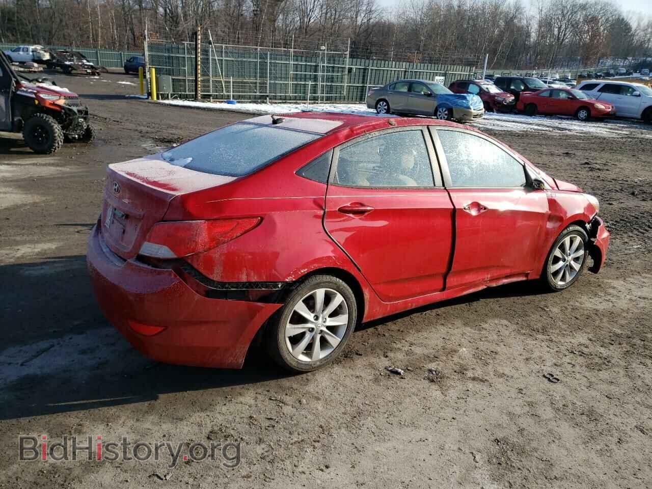 2014 HYUNDAI ACCENT - VIN: KMHCU4AE1EU675970 - Фото 3