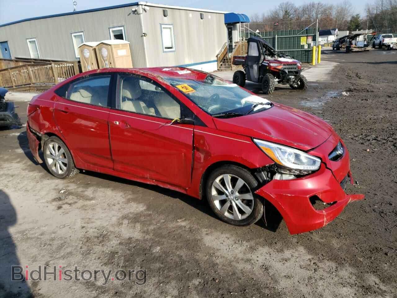 2014 HYUNDAI ACCENT - VIN: KMHCU4AE1EU675970 - Фото 4