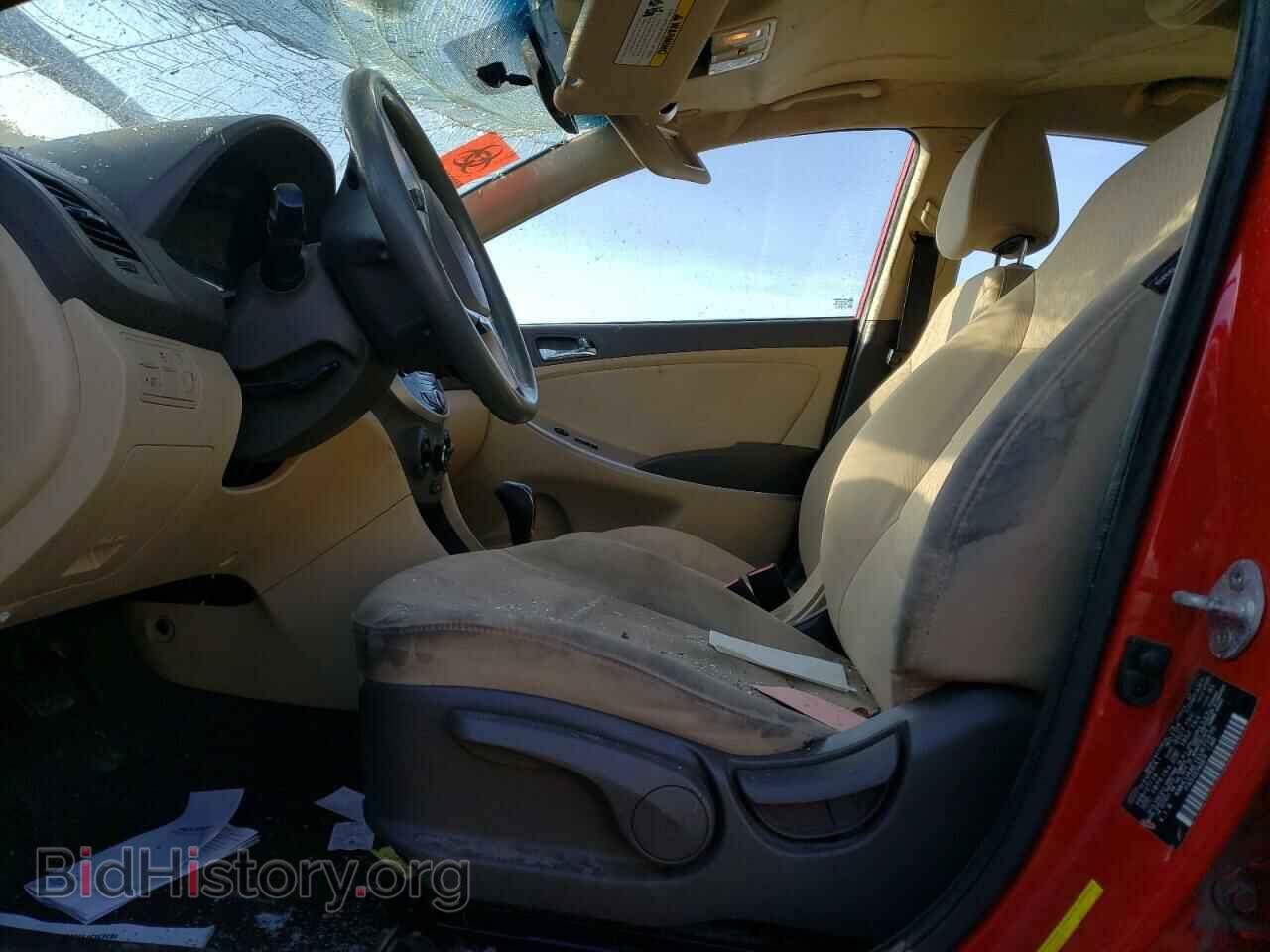 2014 HYUNDAI ACCENT - VIN: KMHCU4AE1EU675970 - Фото 7