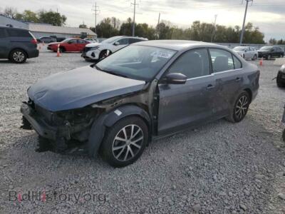 2017 Volkswagen JETTA SE, charcoal — VIN 3VWDB7AJ2HM399706, Copart