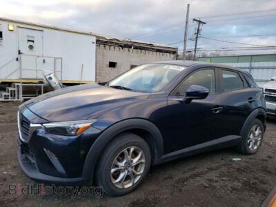 2019 Mazda CX-3 Sport, синий — VIN JM1DKFB71K1450746, Copart