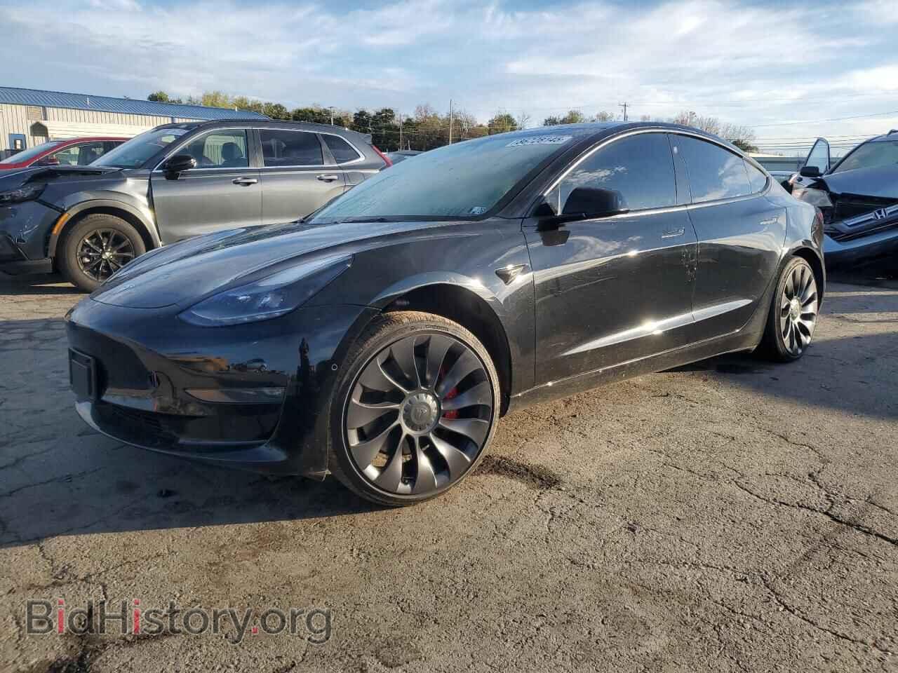 Photo 5YJ3E1EC9NF103563 - TESLA MODEL 3 2022