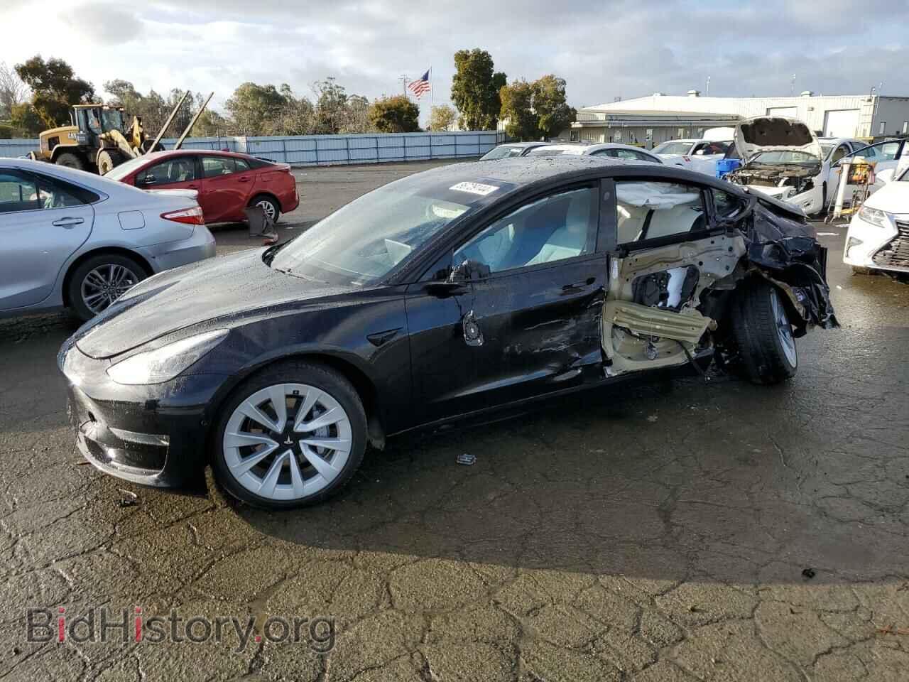 Photo 5YJ3E1EAXMF936432 - TESLA MODEL 3 2021