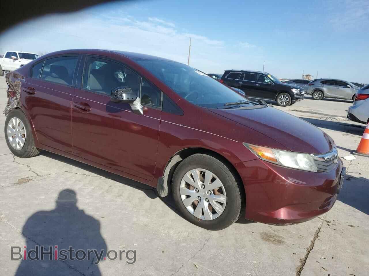 2012 HONDA CIVIC - VIN: 2HGFB2F53CH537336 - Фото 4