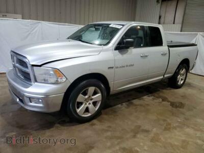2012 Dodge RAM 1500 SLT, серебристый — VIN 1C6RD6GT9CS179430, Copart