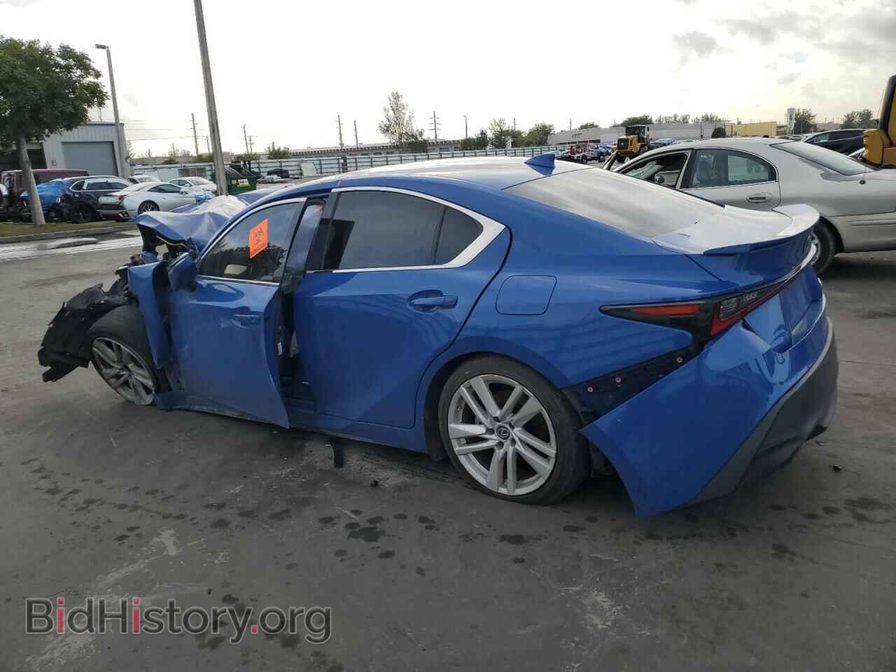2021 LEXUS IS - VIN: JTHAA1D26M5115017 - Фото 2