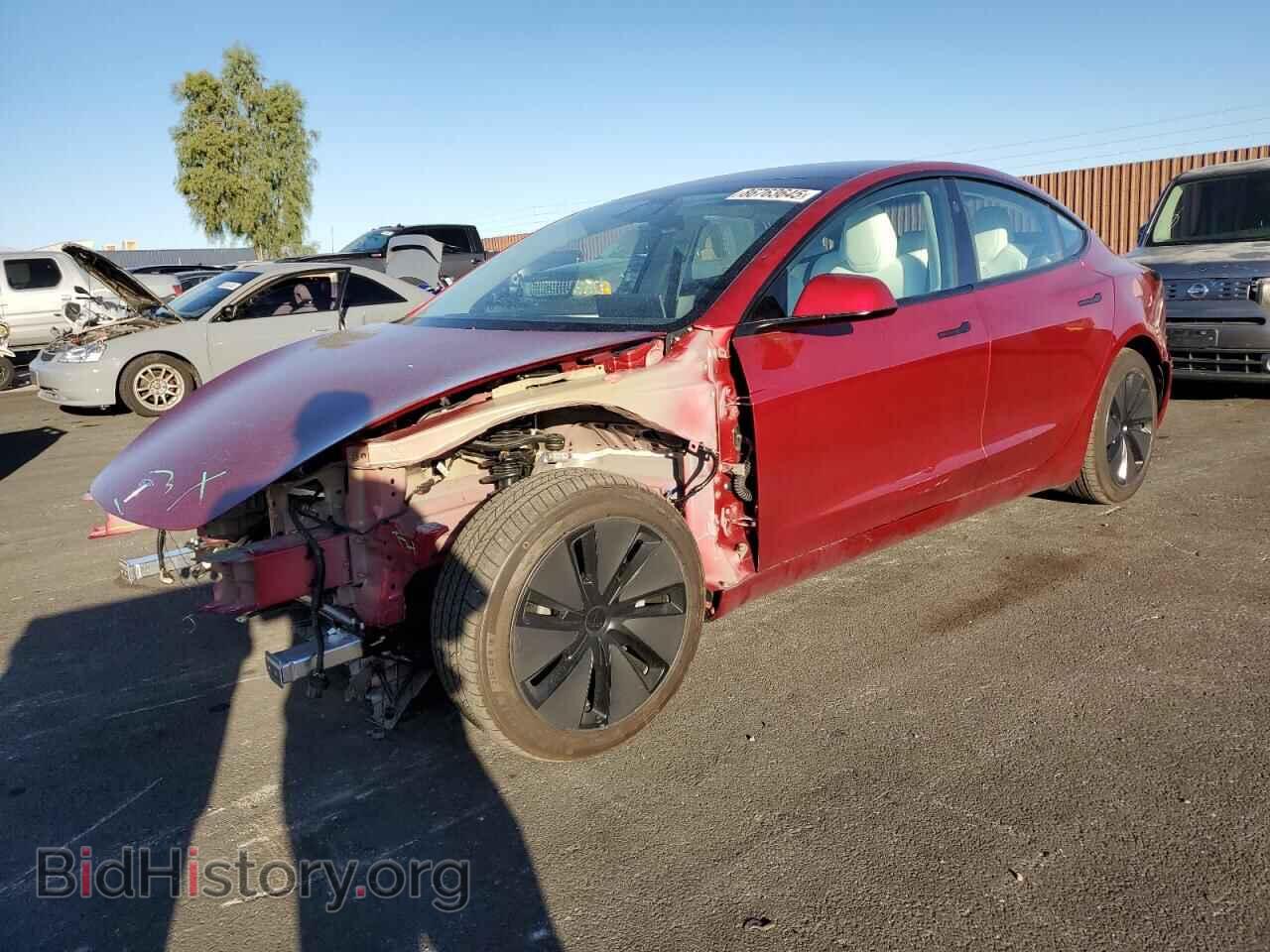 Photo 5YJ3E1EA0SF968111 - TESLA MODEL 3 2025