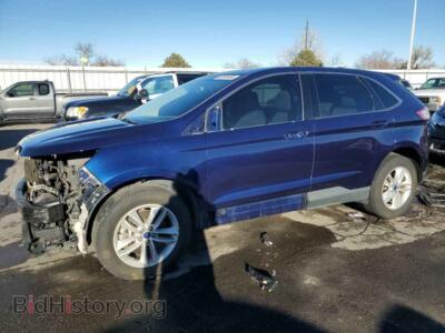 2016 Ford EDGE SEL, синий — VIN 2FMPK4J91GBC24136, Copart