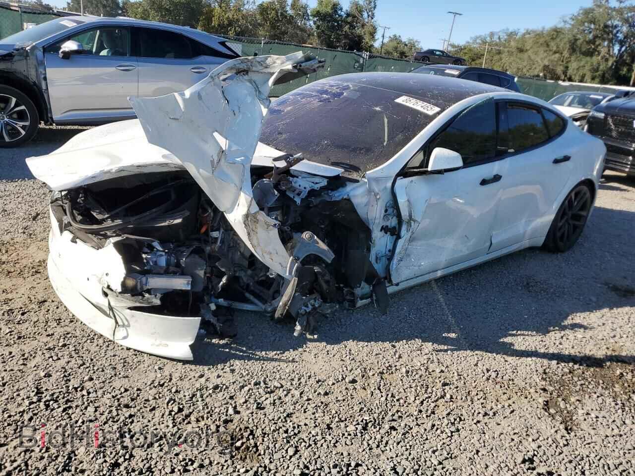 Photo 5YJSA1E61NF467428 - TESLA MODEL S 2022