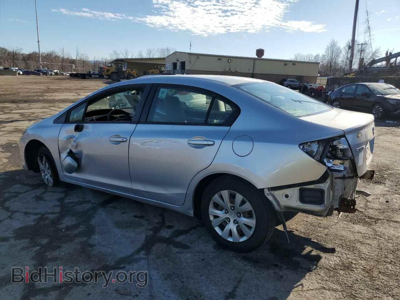 2012 HONDA CIVIC - VIN: 2HGFB2F59CH612752 - Фото 2
