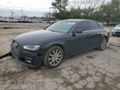 2013 Audi A4 Premium Plus, черный — VIN WAUFFAFL5DA175437, Copart