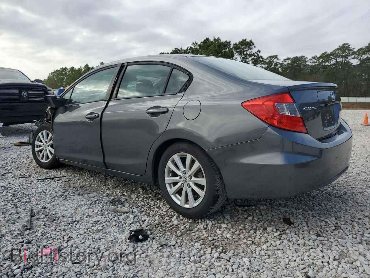 2012 HONDA CIVIC - VIN: 2HGFB2F95CH547160 - Фото 2