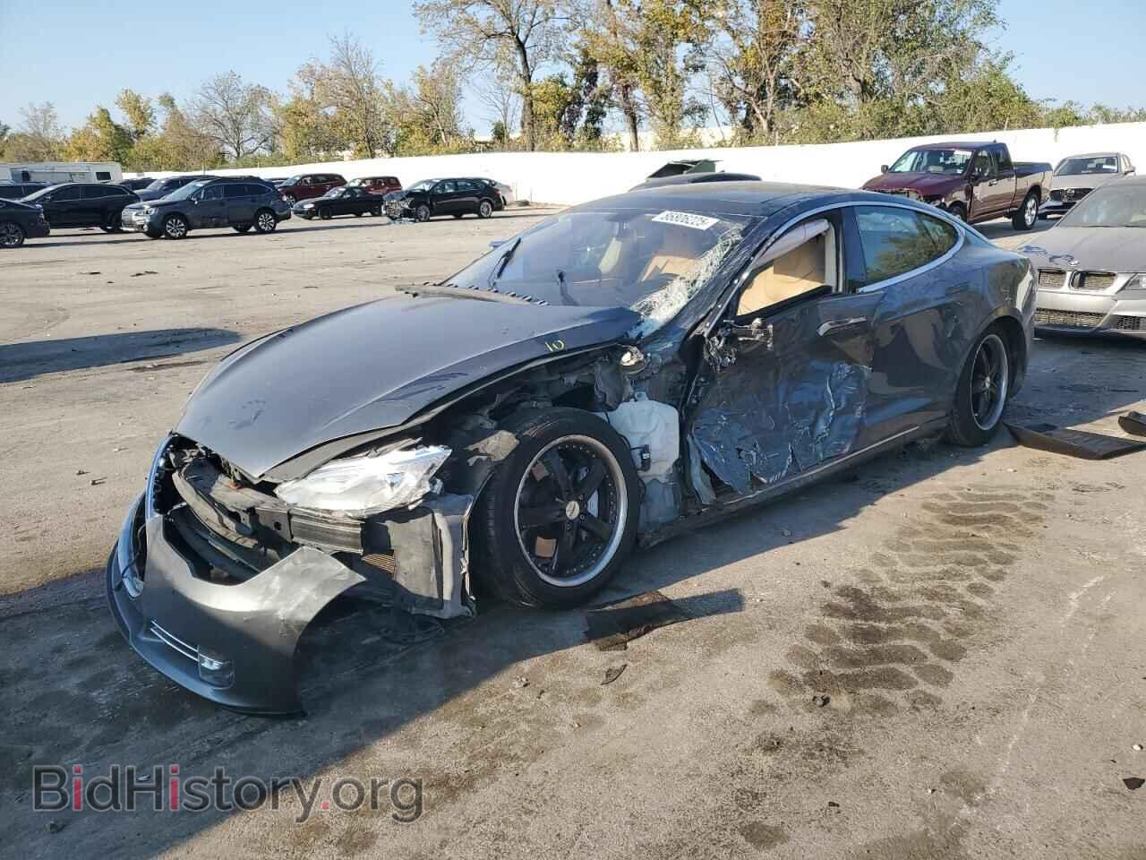 Photo 5YJSA1H16EFP40203 - TESLA MODEL S 2014