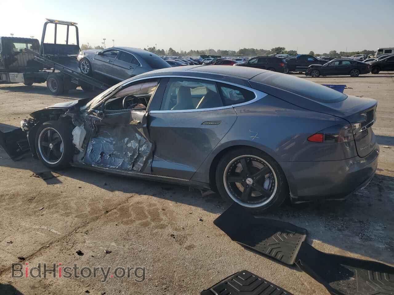 2014 TESLA MODEL S - VIN: 5YJSA1H16EFP40203 - Photo 2