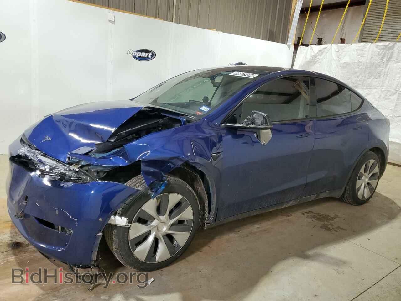 Photo 5YJYGDED0MF107686 - TESLA MODEL Y 2021