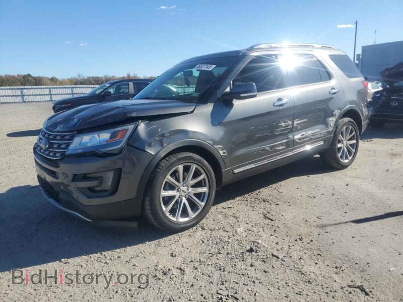 2016 Ford EXPLORER Limited (VIN 1FM5K8F87GGA42657) — photo 1 of 13, Copart, damage: front end