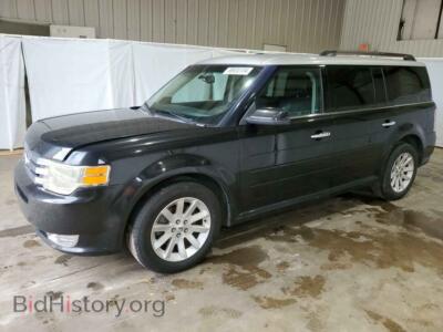 2011 Ford FLEX SEL, black — VIN 2FMGK5CC4BBD15991, Copart