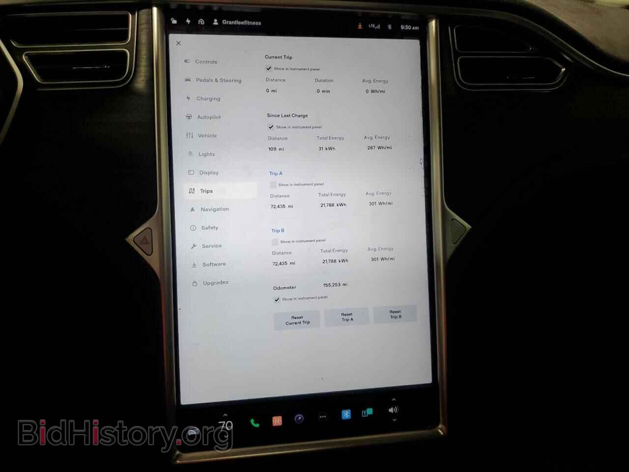 2016 TESLA MODEL S - VIN: 5YJSA1E2XGF157875 - Photo 9