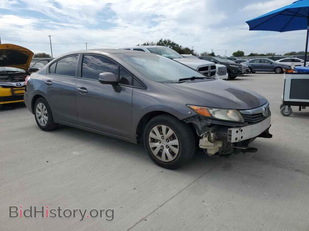 2012 HONDA CIVIC - VIN: 19XFB2F55CE098165 - Фото 4
