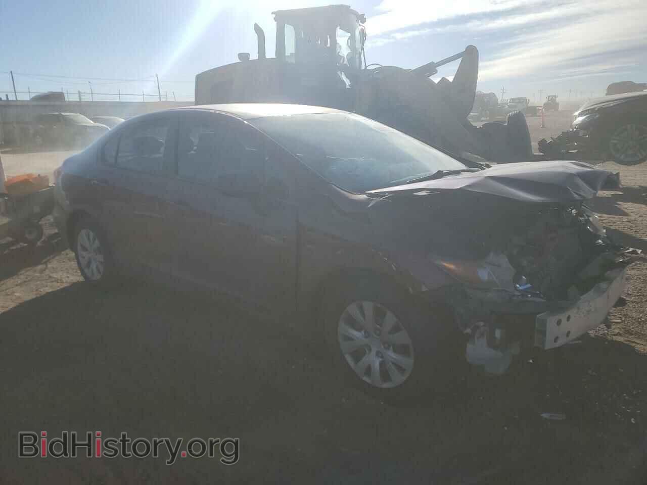 2012 HONDA CIVIC - VIN: 2HGFB2F56CH557516 - Фото 4